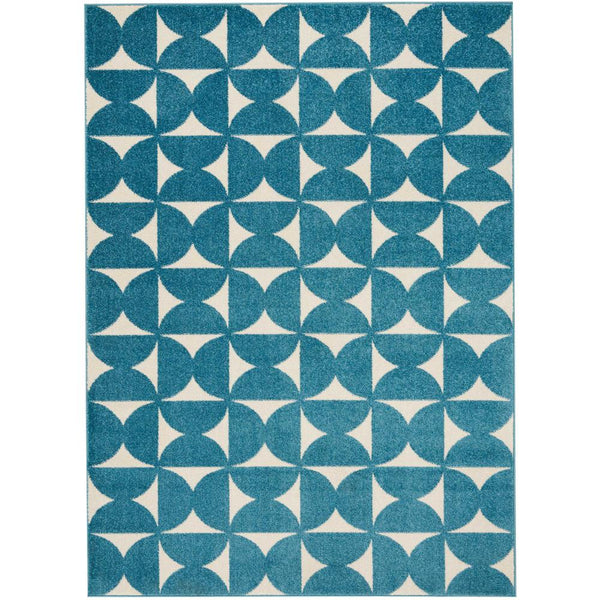 Nourison Harper Blue Kids Area Rug