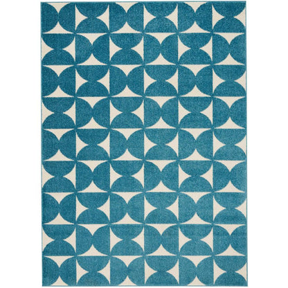 Nourison Harper Blue Kids Area Rug