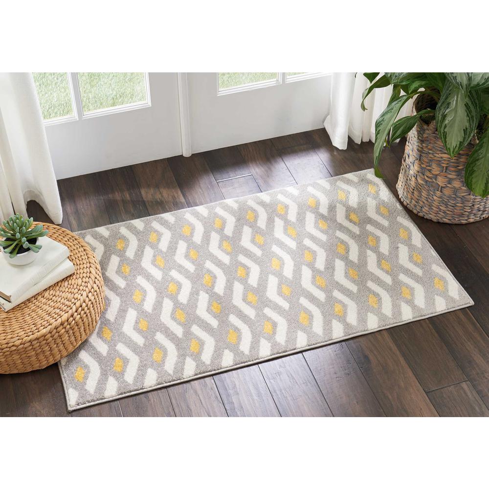 Nourison Harper Grey Kids Area Rug