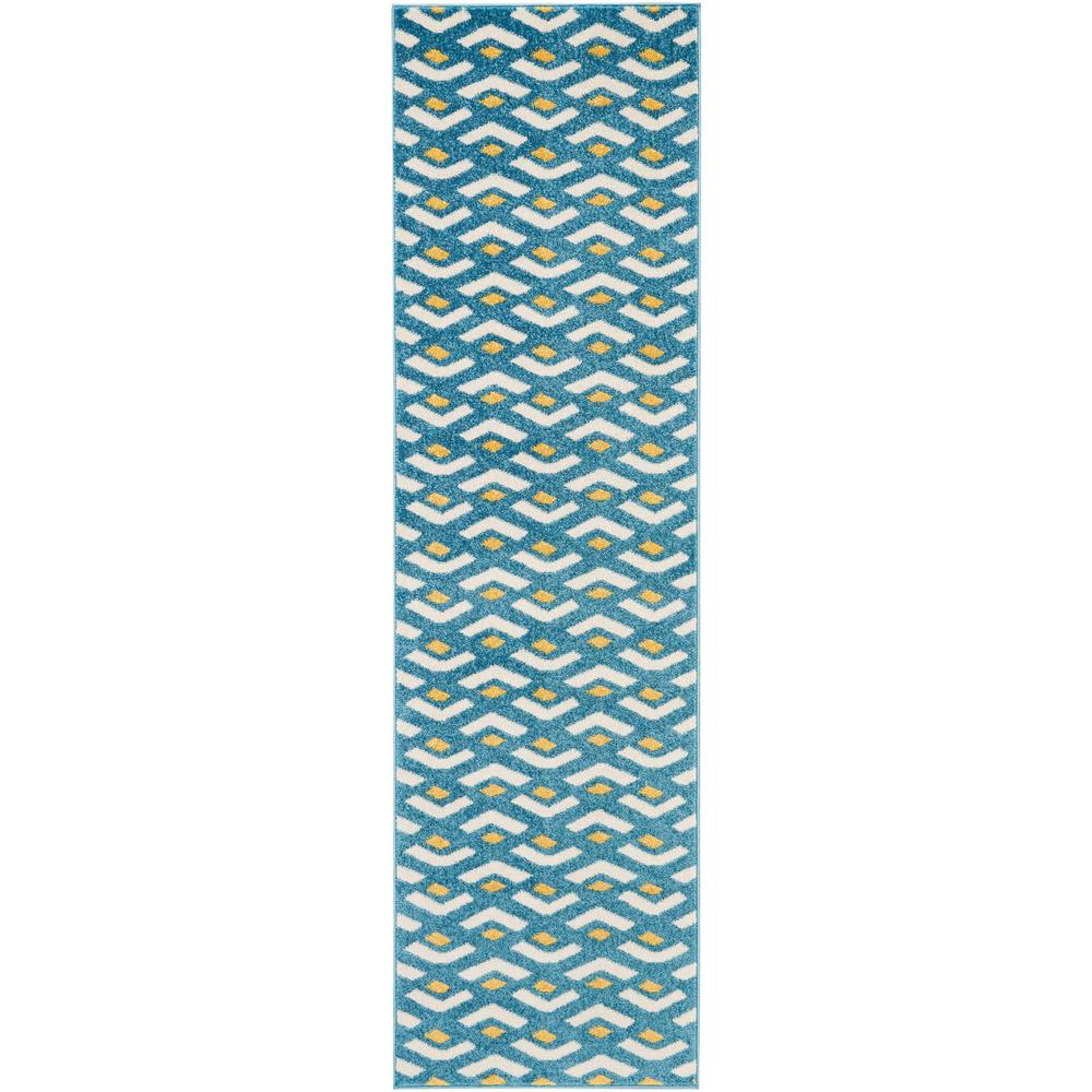 Nourison Harper Blue Kids Area Rug