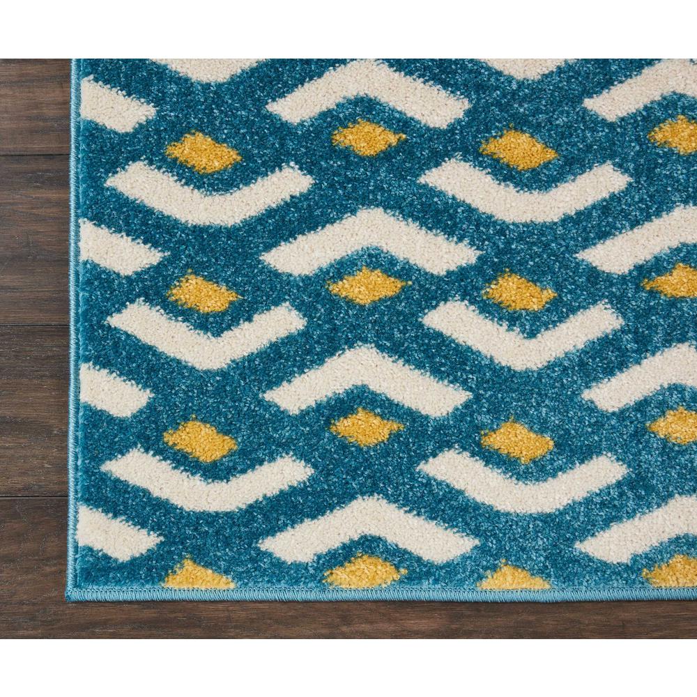 Nourison Harper Blue Kids Area Rug