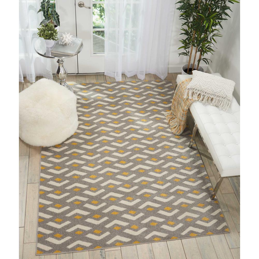 Nourison Harper Grey Kids Area Rug