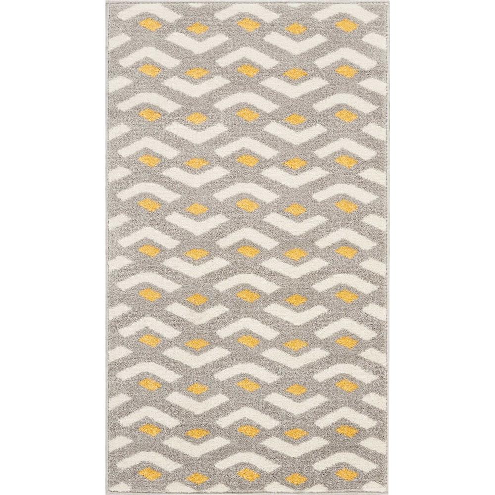Nourison Harper Grey Kids Area Rug