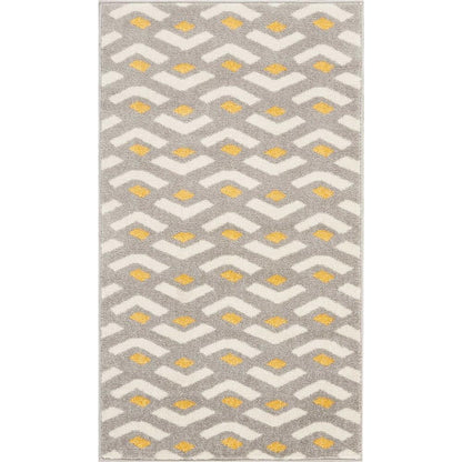 Nourison Harper Grey Kids Area Rug