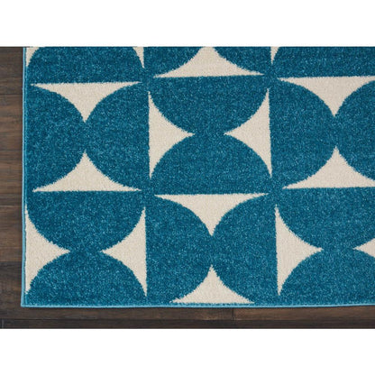 Nourison Harper Blue Kids Area Rug