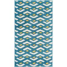 Nourison Harper Blue Kids Area Rug