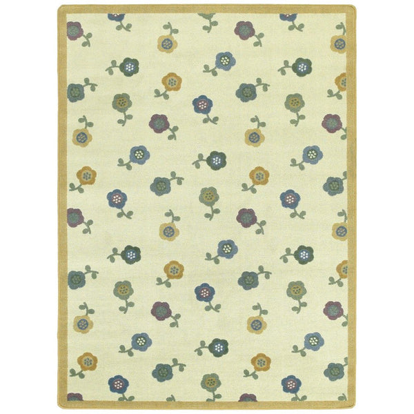Kid Essentials Awesome Blossom 5'4" x 7'8" Area Rug in Color Soft