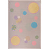 Playful Patterns Baby Dots 5'4" x 7'8" Area Rug in Color Multi