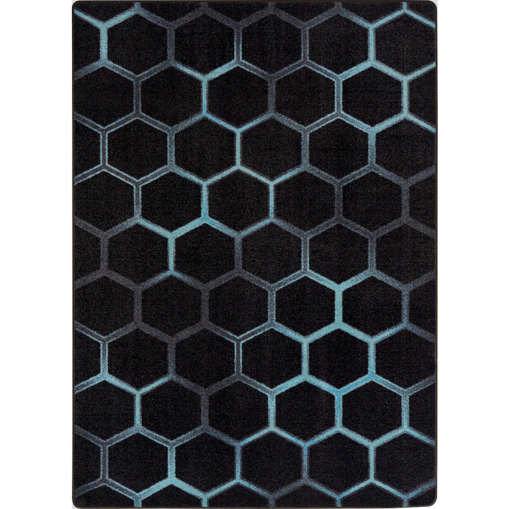 Kid Essentials Breakout 5'4" x 7'8" Area Rug in Color Teal