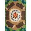 Kid Essentials Campfire Fun 7'8" x 10'9" Area Rug in Color Multi
