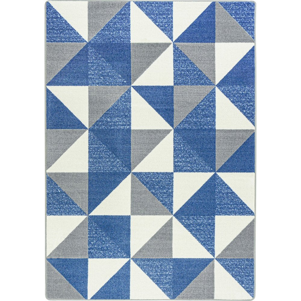Claremont Kids Cartwheel 5'4" x 7'8" Area Rug in Color Blue Skies