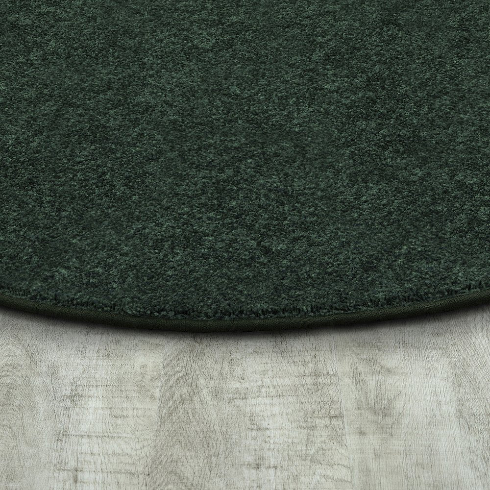 Kid Essentials Endurance 12' x 7'6" Oval Area Rug in Color Forest