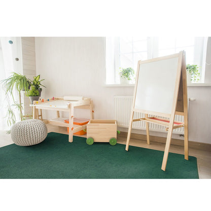 Kid Essentials Endurance 6' x 9' Area Rug in Color Forest