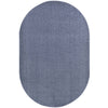 Kid Essentials Endurance 12' x 7'6" Oval Area Rug in Color Glacier Blue