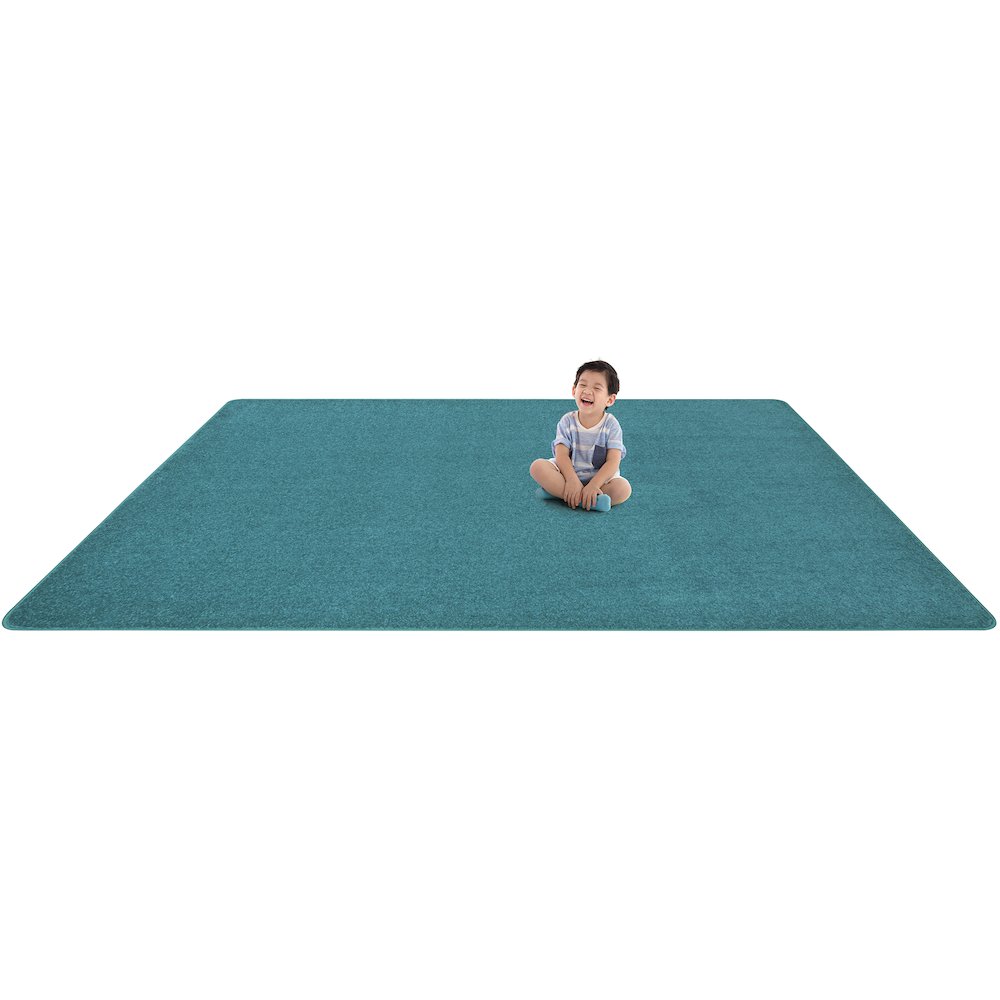 Kid Essentials Endurance 12' x 12' Area Rug in Color Mint