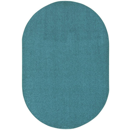 Kid Essentials Endurance 12' x 7'6" Oval Area Rug in Color Mint