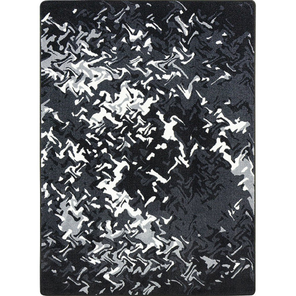 Kid Essentials Eruption 5'4" x 7'8" Area Rug in Color Arctic