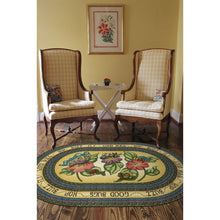 Kid Essentials Good Bugs 5'4" x 7'8" Oval Area Rug in Color Multi