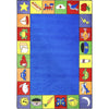 Kid Essentials Jump Start 7'8" x 10'9" Area Rug in Color Multi