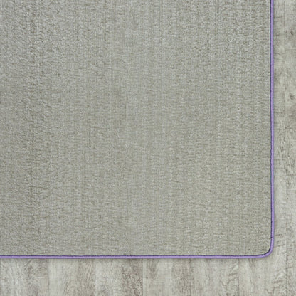 Kid Essentials Just Kidding 12' x 12' Area Rug in Color Very Violet