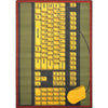 Kid Essentials Keyboard Connection 7'8" x 10'9" Area Rug in Color Brown