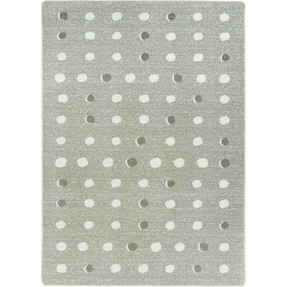 Claremont Kids Little Moons 5'4" x 7'8" Area Rug in Color Linen