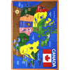 Kid Essentials Oh Canada 7'8" x 10'9" Area Rug in Color Multi