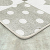 Claremont Kids Patchwork Girl 5'4" x 7'8" Area Rug in Color Linen