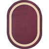 Kid Essentials Portrait 7'8" x 10'9" Oval Area Rug in Color Heather