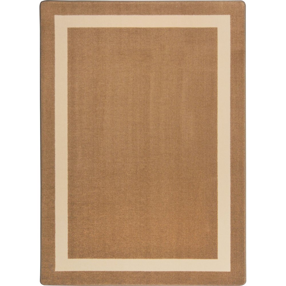 Kid Essentials Portrait 5'4" x 7'8" Area Rug in Color Mocha