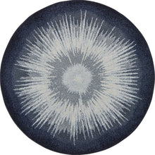 Kid Essentials Rare Earth 7'7" Round Area Rug in Color Night Sky