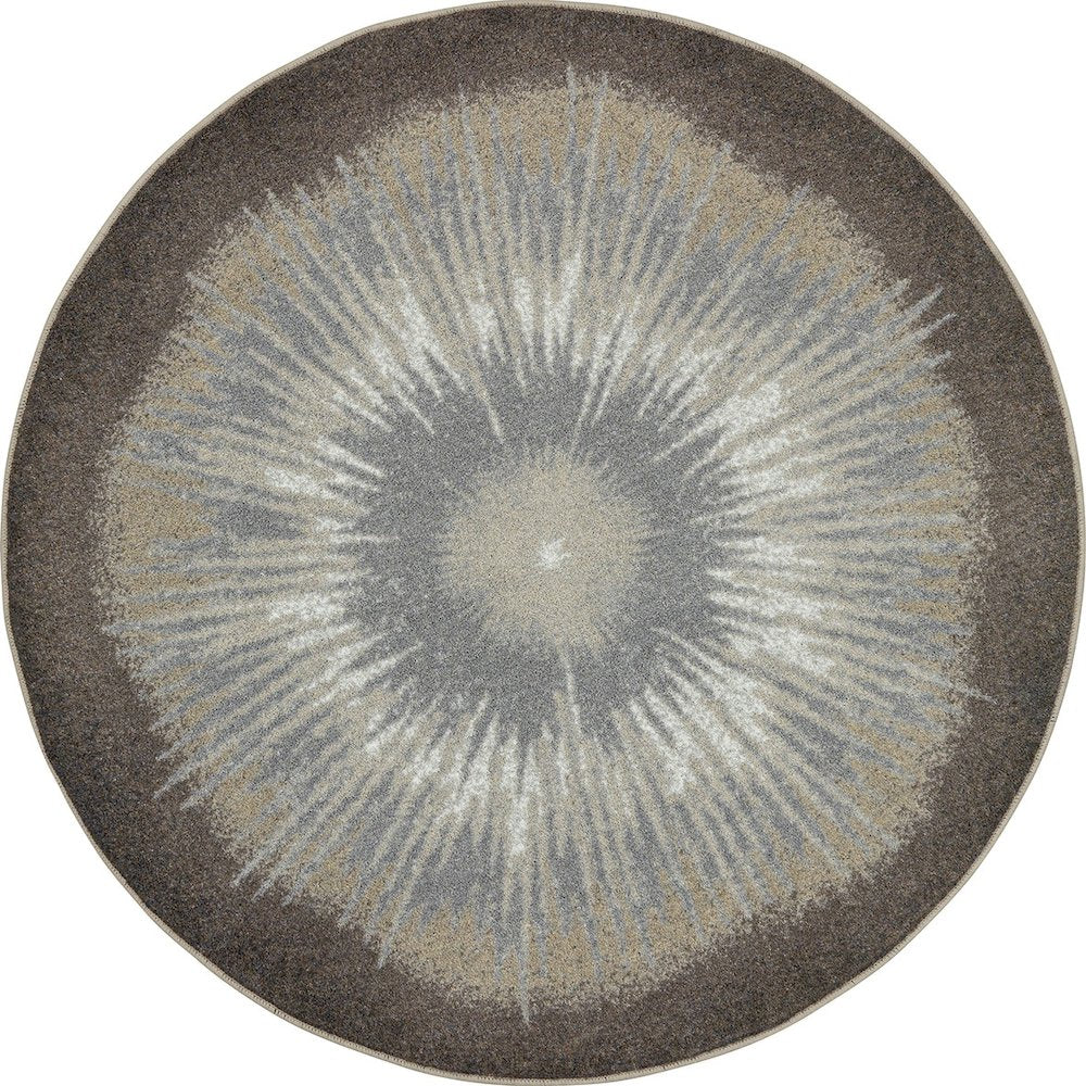 Kid Essentials Rare Earth 7'7" Round Area Rug in Color Woodland