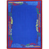 Kid Essentials Read Believe & Achieve 7'8" x 10'9" Area Rug in Color Multi