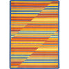 Kid Essentials Rhythm 5'4" x 7'8" Area Rug in Color Sunset