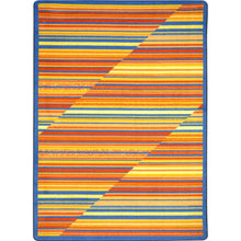 Kid Essentials Rhythm 5'4" x 7'8" Area Rug in Color Sunset