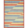 Kid Essentials Rhythm 5'4" x 7'8" Area Rug in Color Tropical