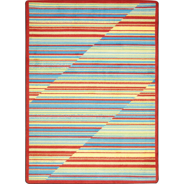 Kid Essentials Rhythm 5'4" x 7'8" Area Rug in Color Tropical