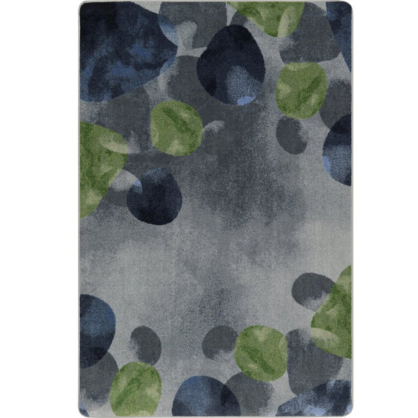 Kid Essentials Riverstone 7'8" x 10'9" Area Rug in Color Gray