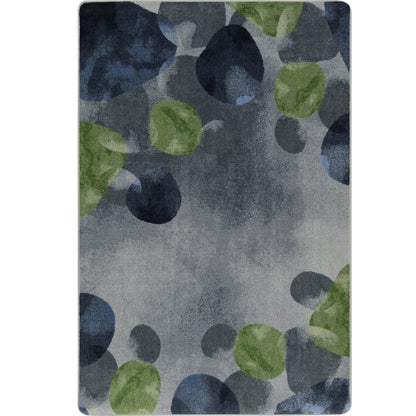 Kid Essentials Riverstone 7'8" x 10'9" Area Rug in Color Gray