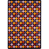 Kid Essentials Roundabout 5'4" x 7'8" Area Rug in Color Plum