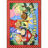 Kid Essentials School Days 5'4" x 7'8" Area Rug in Color Multi