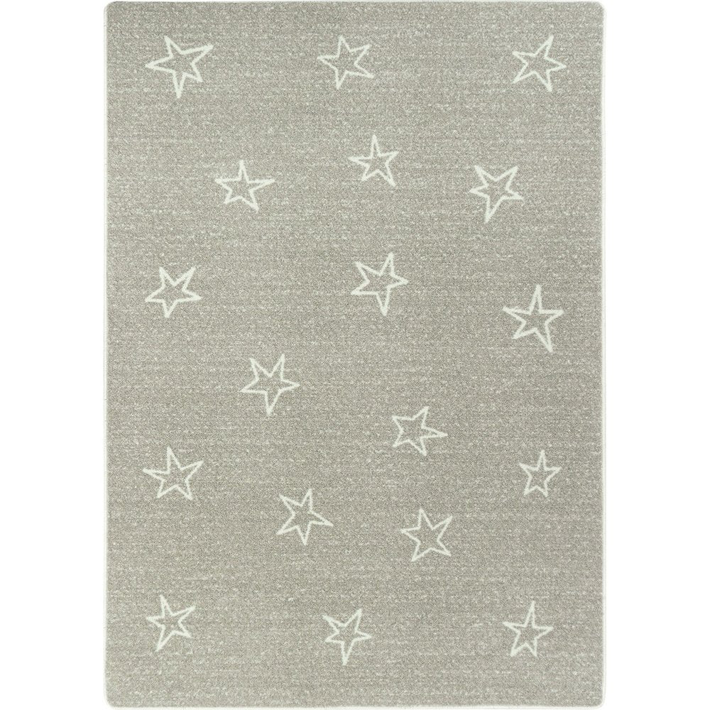Claremont Kids Shine On 5'4" x 7'8" Area Rug in Color Linen