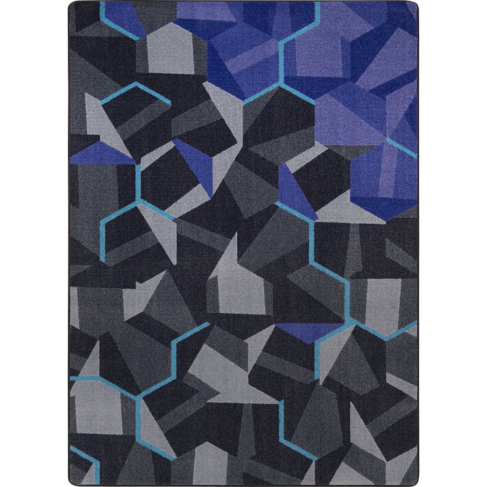 Kid Essentials Stealth 7'8" x 10'9" Area Rug in Color Violet