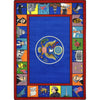 Kid Essentials Symbols of America 7'8" x 10'9" Area Rug in Color Multi