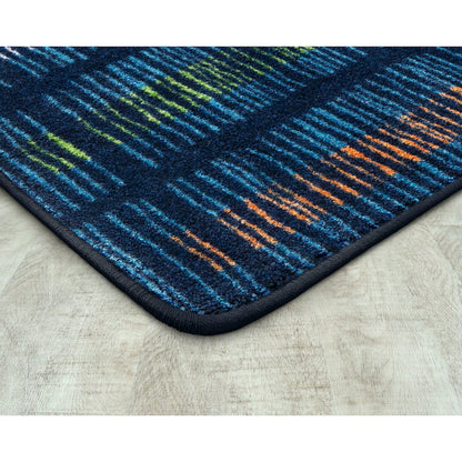 Kid Essentials Verve 5'4" x 7'8" Area Rug in Color Citrus