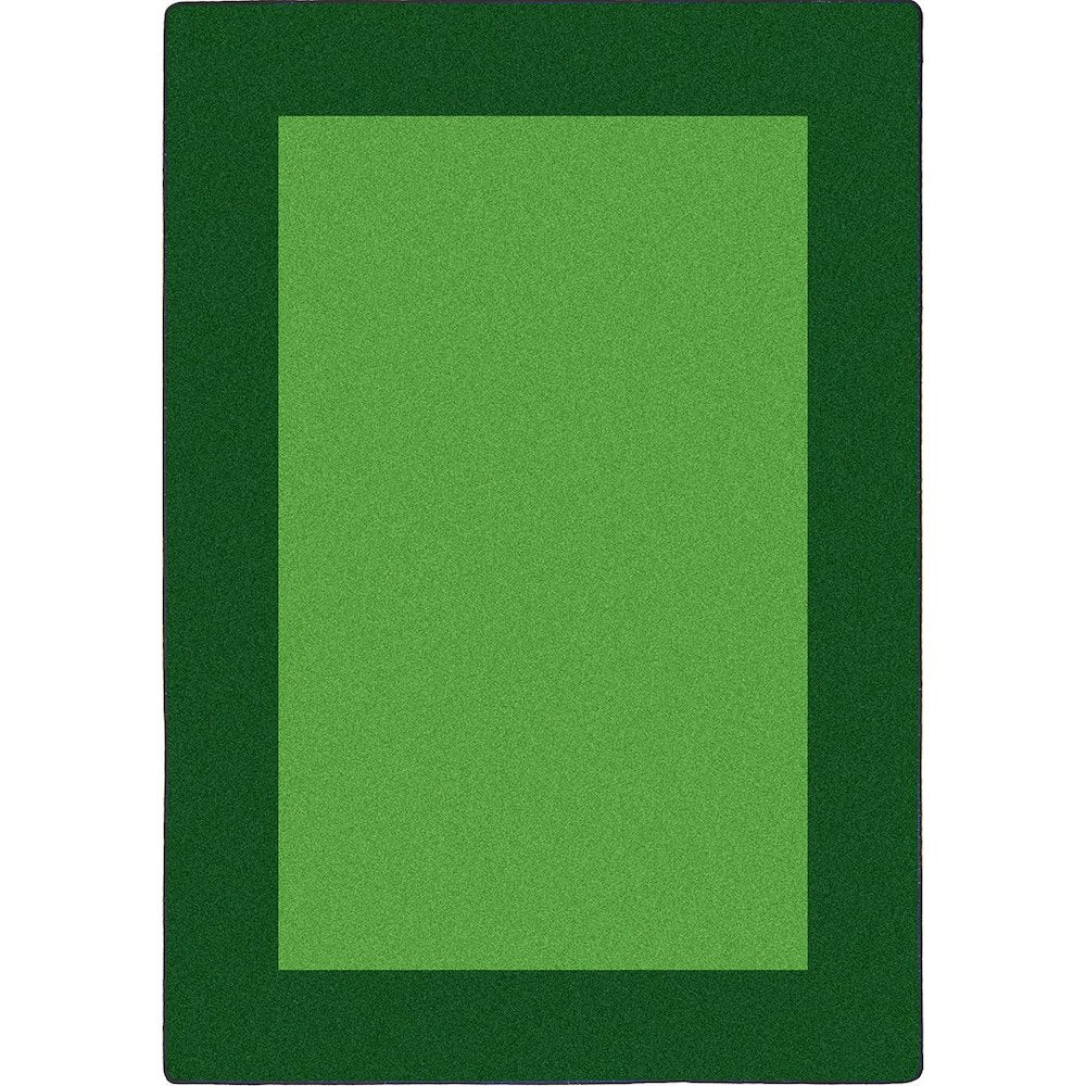 Kid Essentials All Around 10'9" x 13'2" Area Rug in Color Green