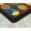Kid Essentials Alpha-Dots 10'9" x 13'2" Area Rug in Color Earthtone