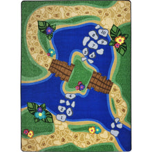 Kid Essentials Alphabet Trail 10'9" x 13'2" Area Rug in Color Multi