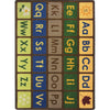 Kid Essentials Any Day Alphabet 10'9" x 13'2" Area Rug in Color Earthtone