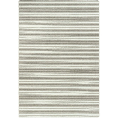 Claremont Kids Between the Lines 7'8" x 10'9" Area Rug in Color Linen
